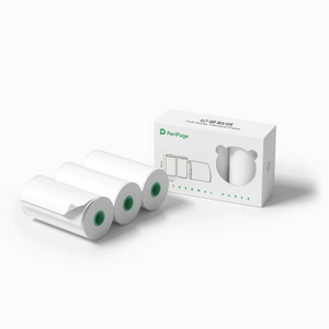 PeriPage® A6 Papel Branco Adesivo 3+ Rolos