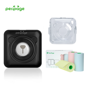 PeriPage® + Case Acrílico + 3 Rolos de Papel (304dpi e 203dpi)