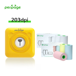 PeriPage® + 6 Rolos de Papel (304dpi e 203dpi)