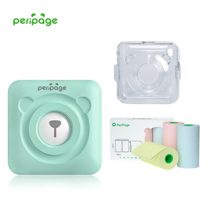 PeriPage® + Case Acrílico + 3 Rolos de Papel (304dpi e 203dpi)