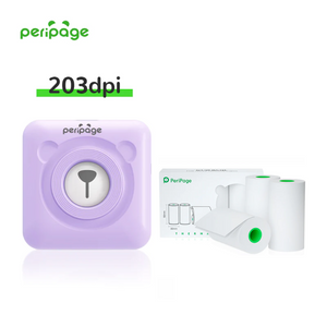 PeriPage® + 3 Rolos de Papéis (304dpi e 203dpi)