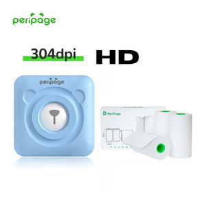 PeriPage® + 3 Rolos de Papéis (304dpi e 203dpi)