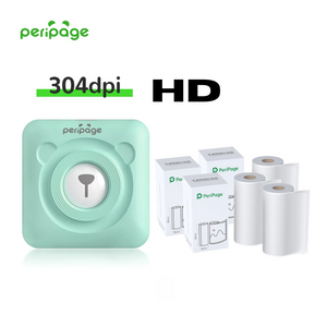 PeriPage® + 6 Rolos de Papel (304dpi e 203dpi)