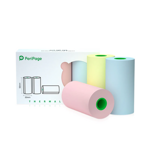 PeriPage® A6 Papel Colorido 3+ Rolos